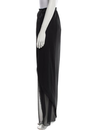 Mary McFadden Silk Wide Leg Pants