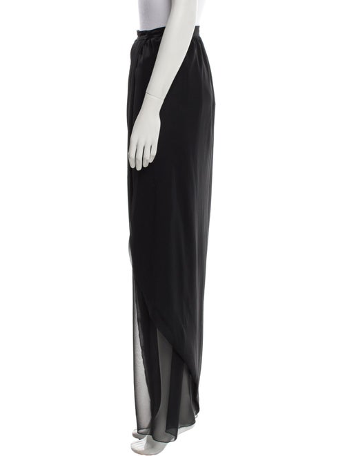 Mary McFadden Silk Wide Leg Pants