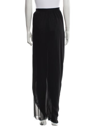 Mary McFadden Silk Wide Leg Pants