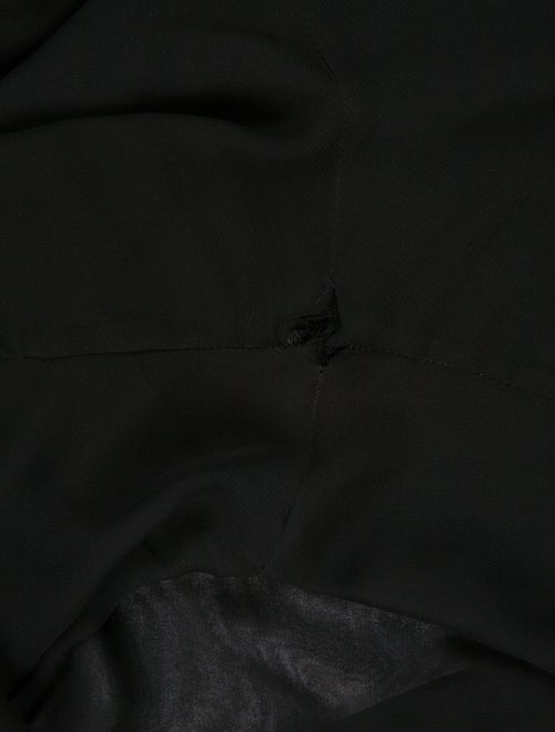 Mary McFadden Silk Wide Leg Pants