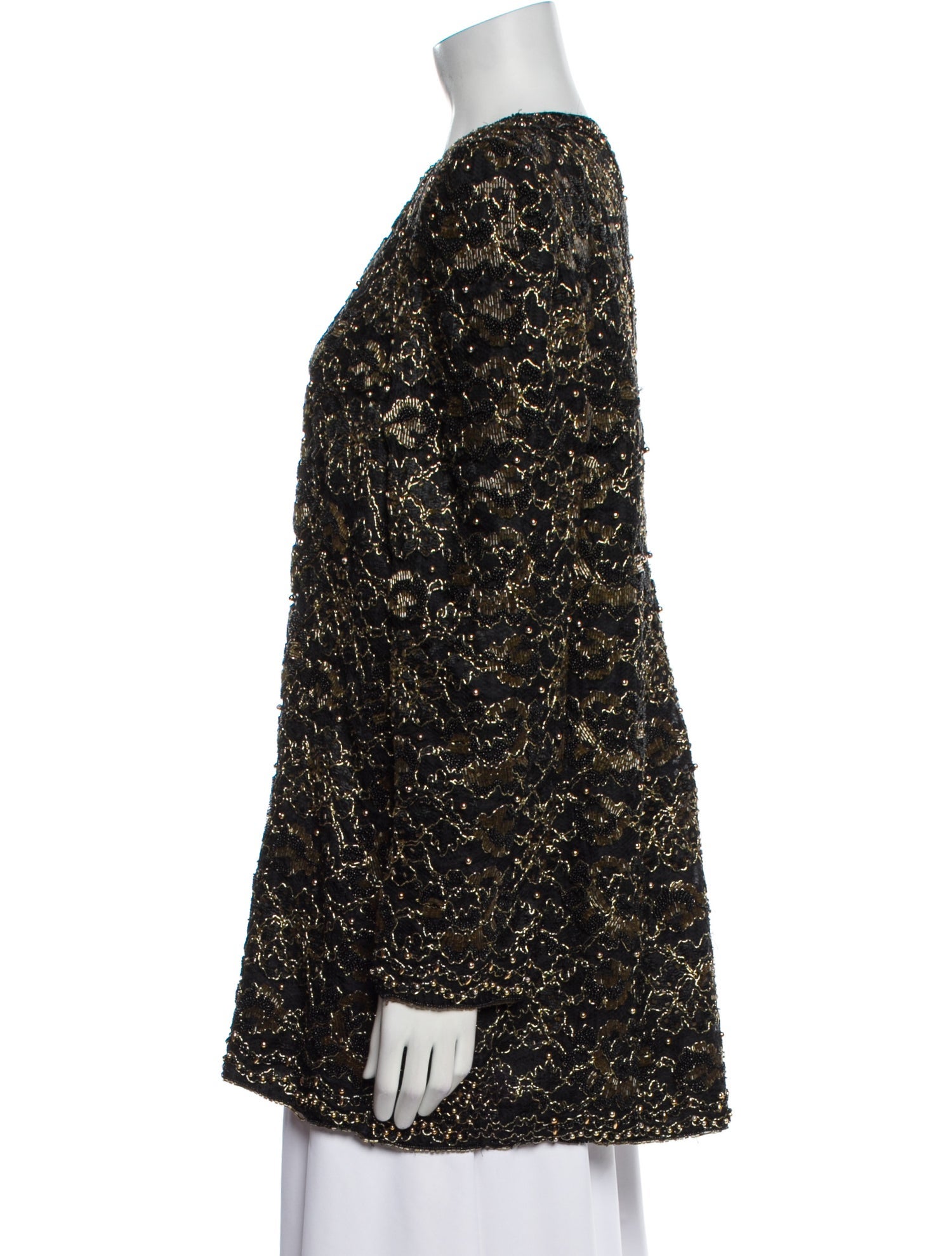 Mary McFadden Vintage 1980's Evening Jacket