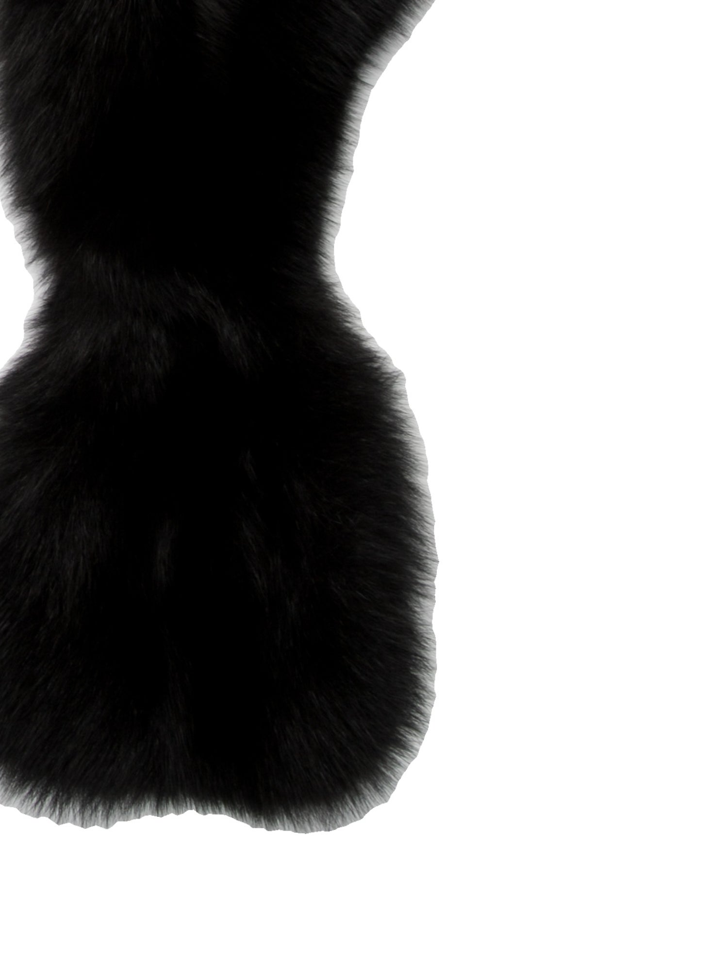 Mary McFadden Fur Shawl