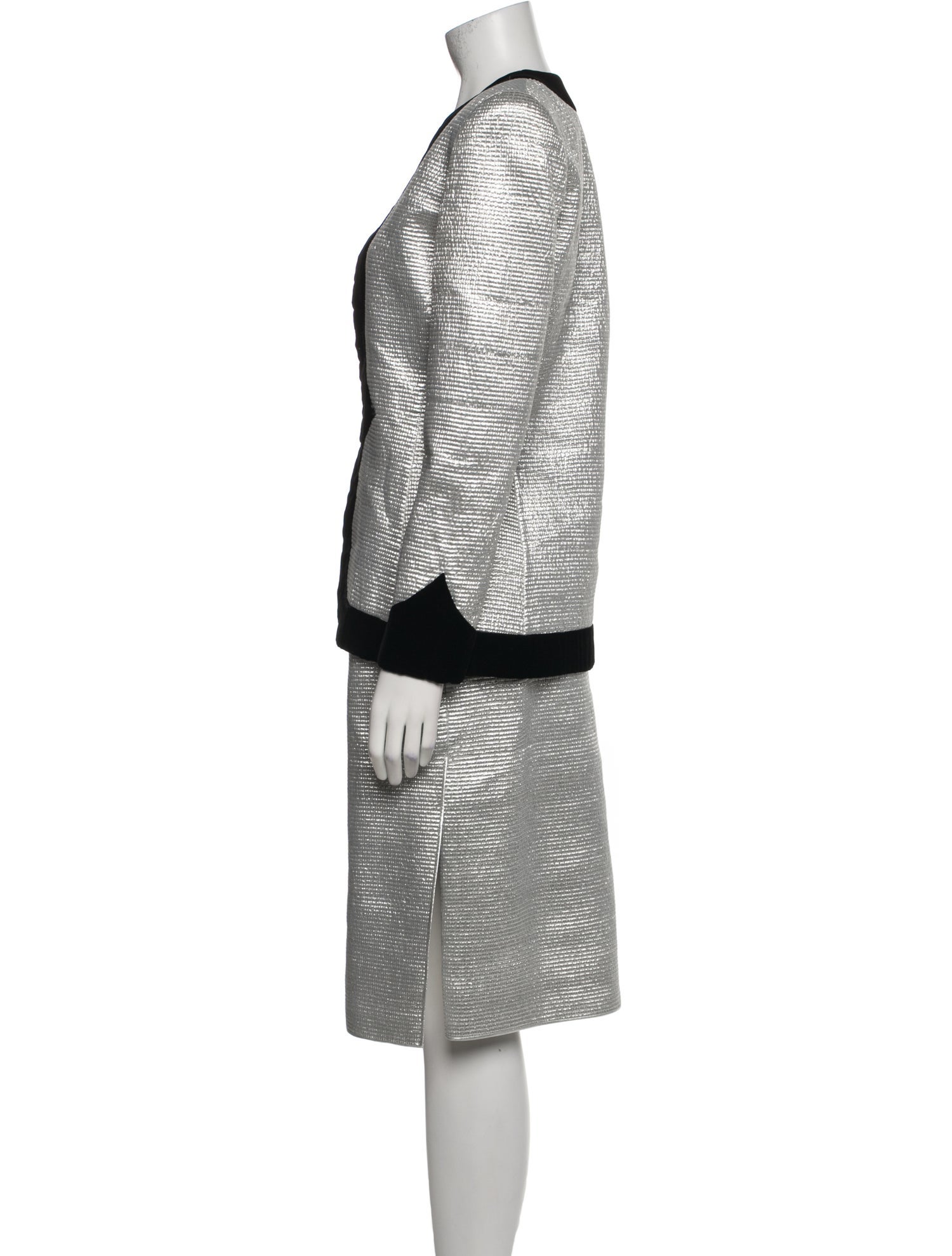 Mary McFadden Vintage 1980's Skirt Set