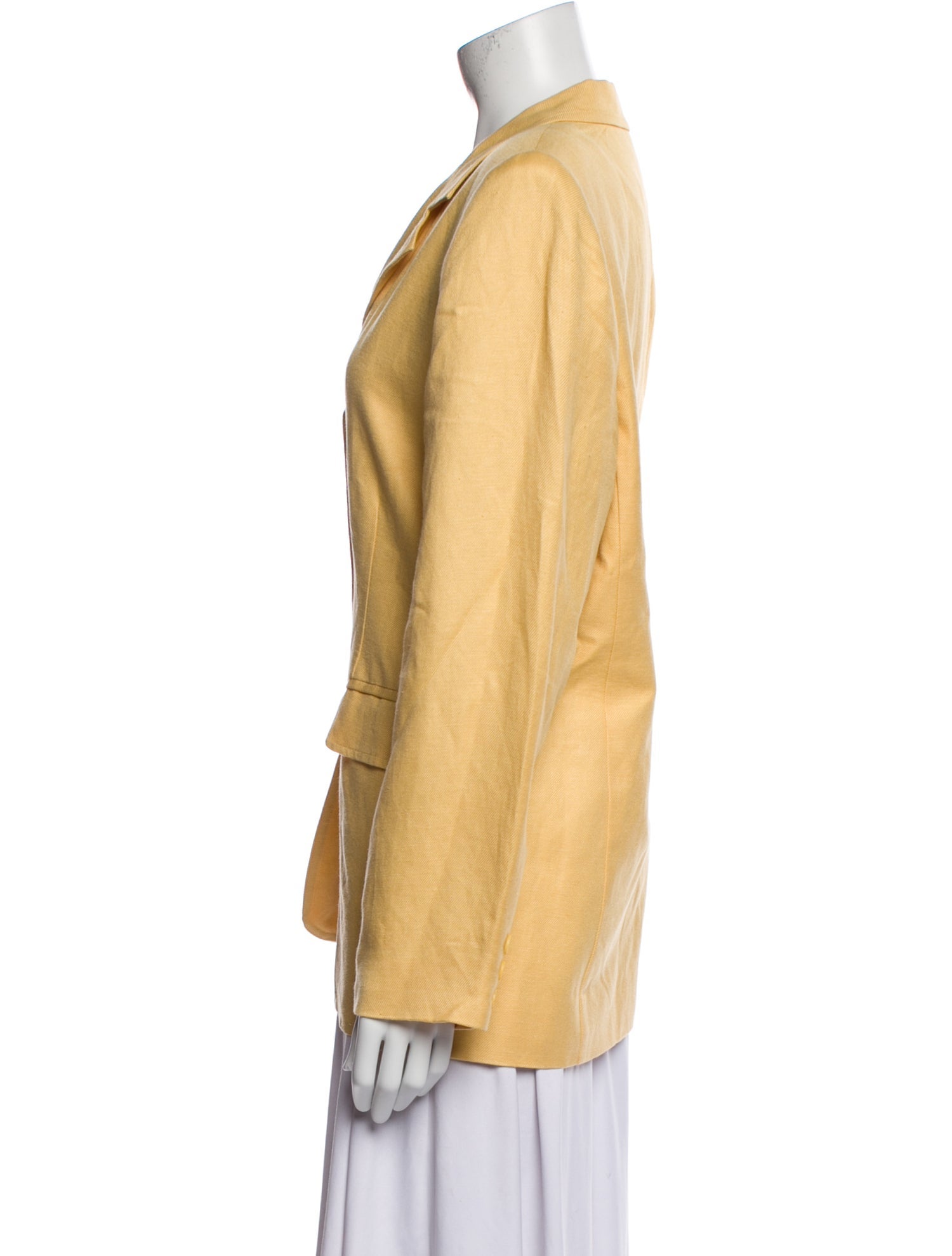 Mary McFadden Linen Blazer