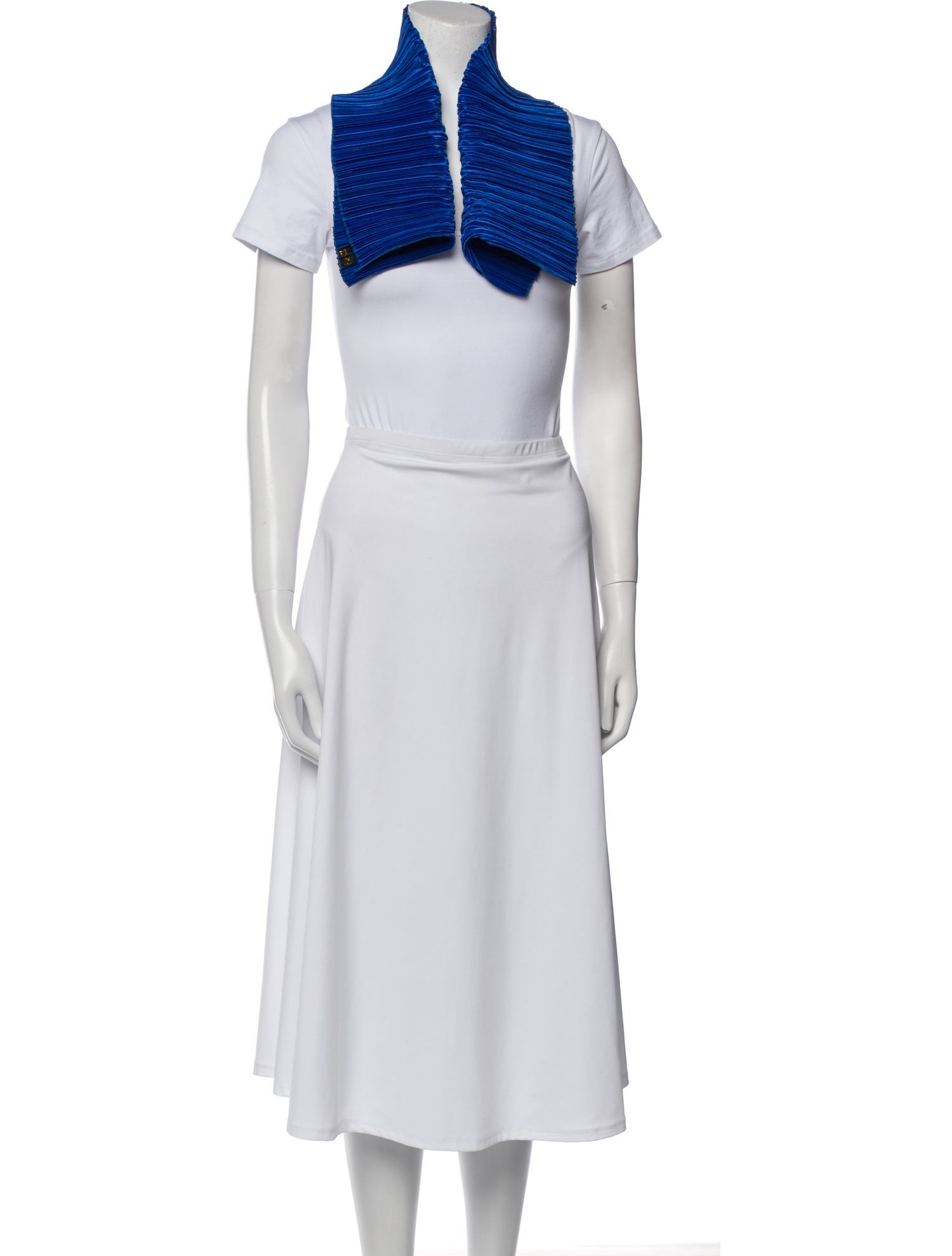 Mary McFadden Striped Scarf