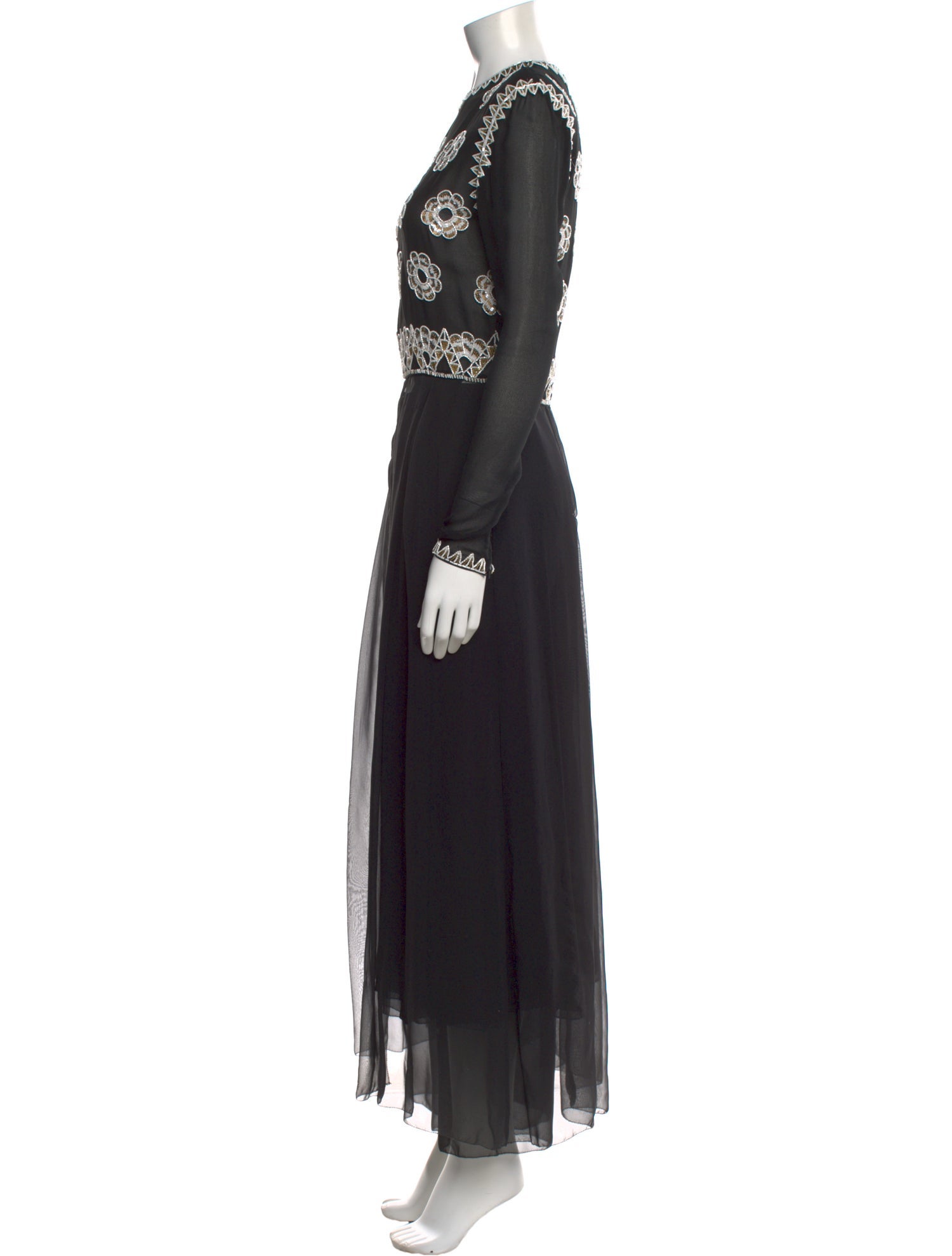 Mary McFadden Vintage Long Dress