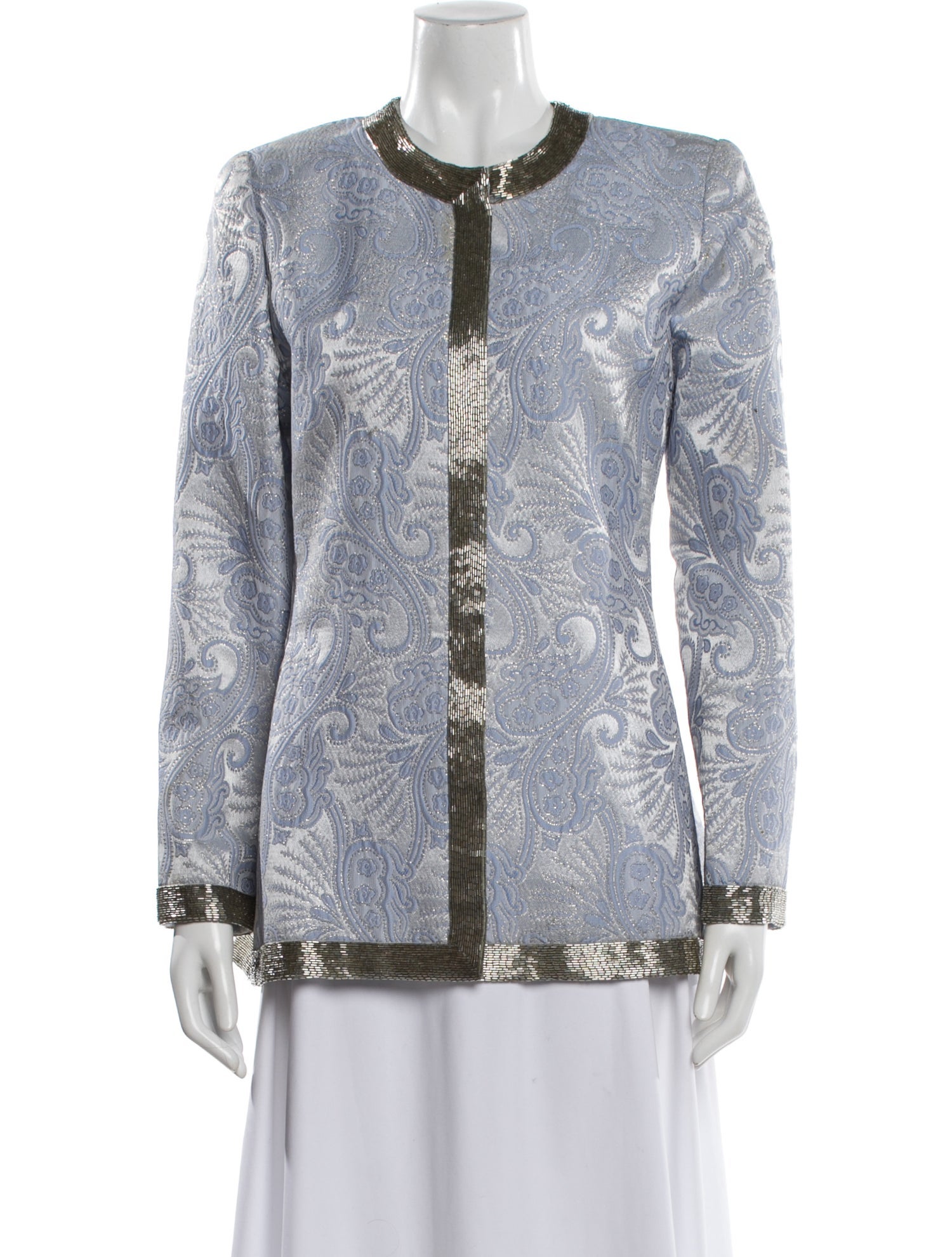 Mary McFadden Vintage 1980's Evening Jacket