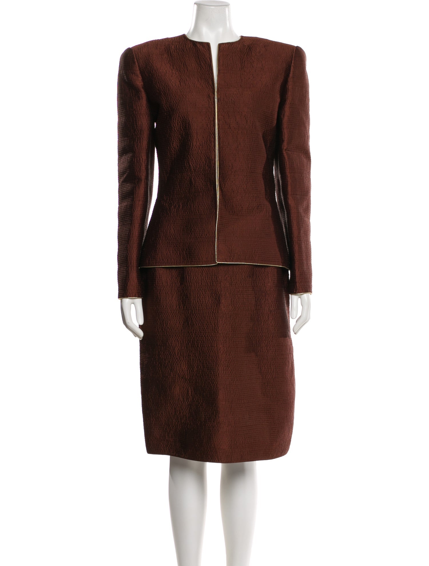 Mary McFadden 1980's Skirt Set