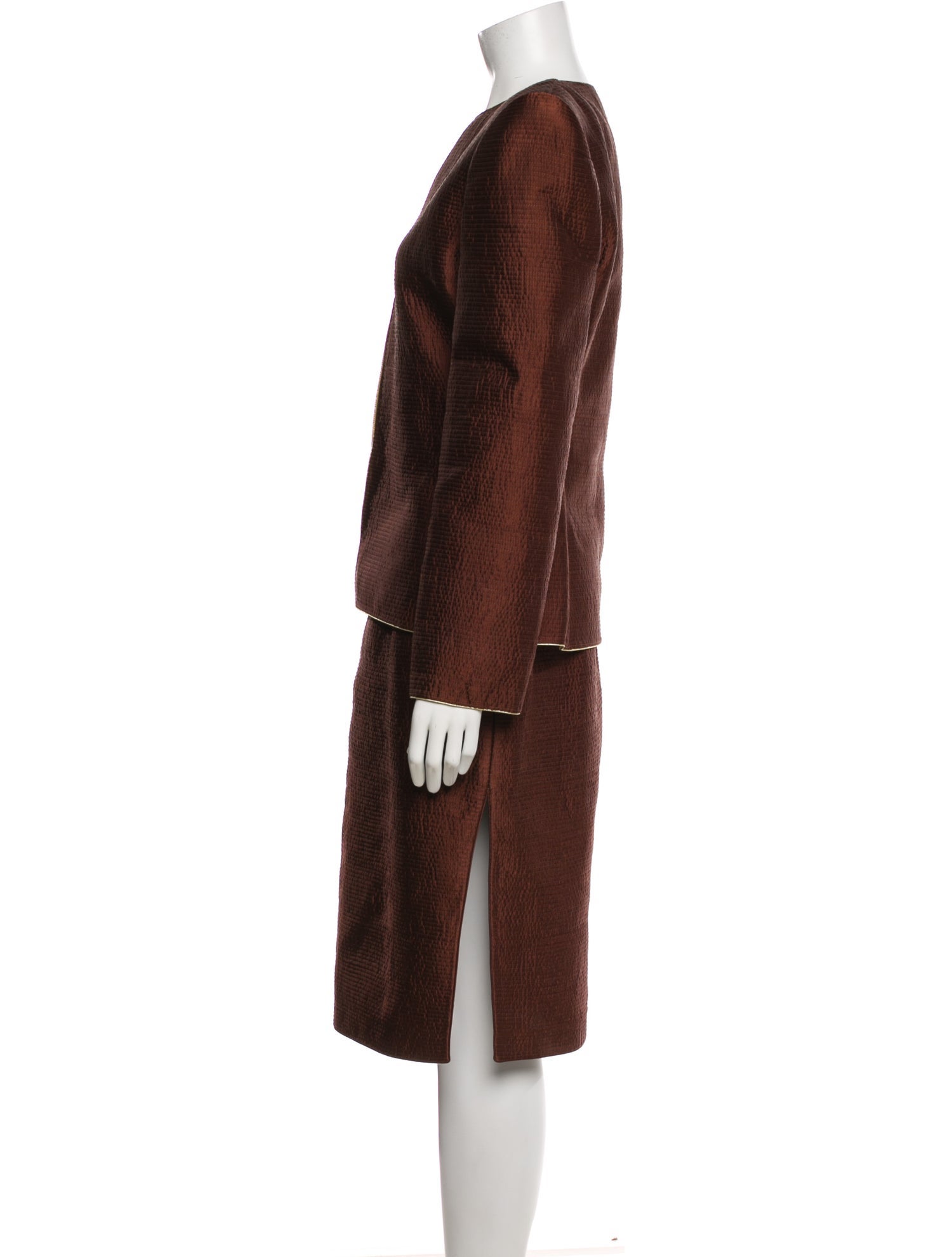 Mary McFadden 1980's Skirt Set