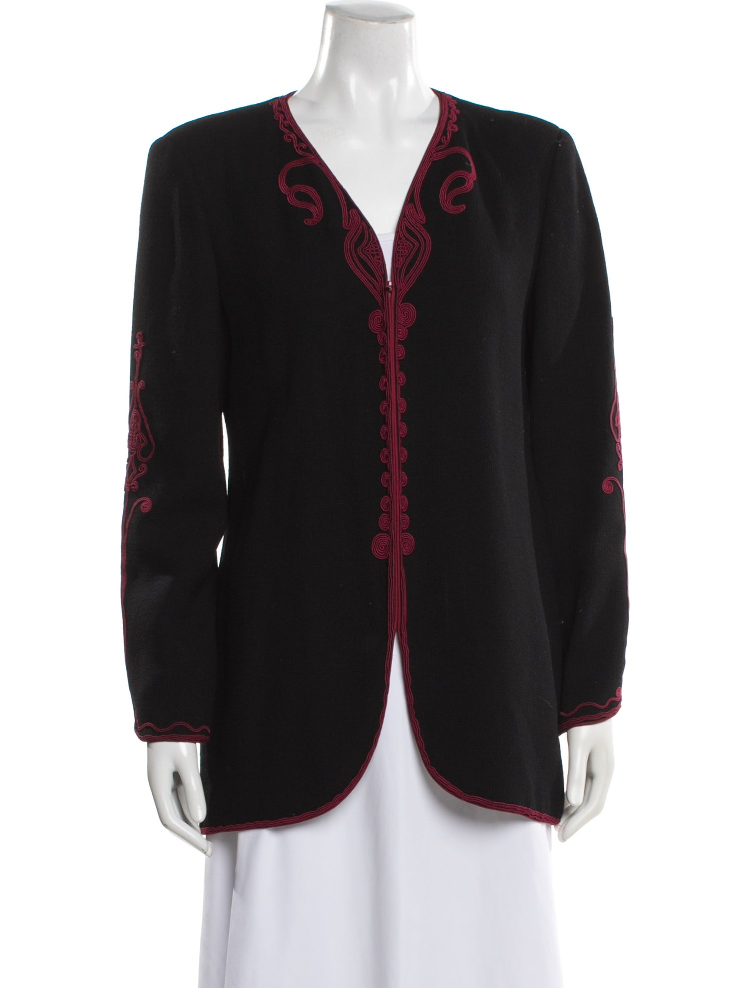 Mary McFadden Vintage 1980's Evening Jacket