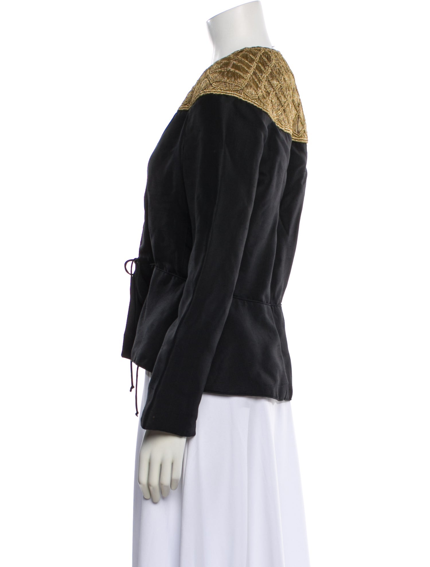 Mary McFadden Vintage 1980's Evening Jacket