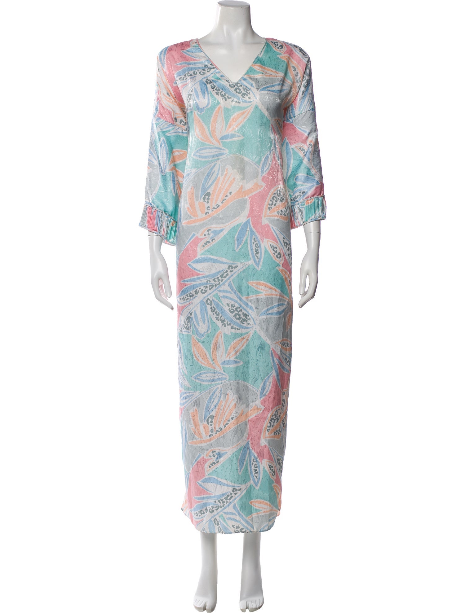 Mary McFadden Printed Nightgown