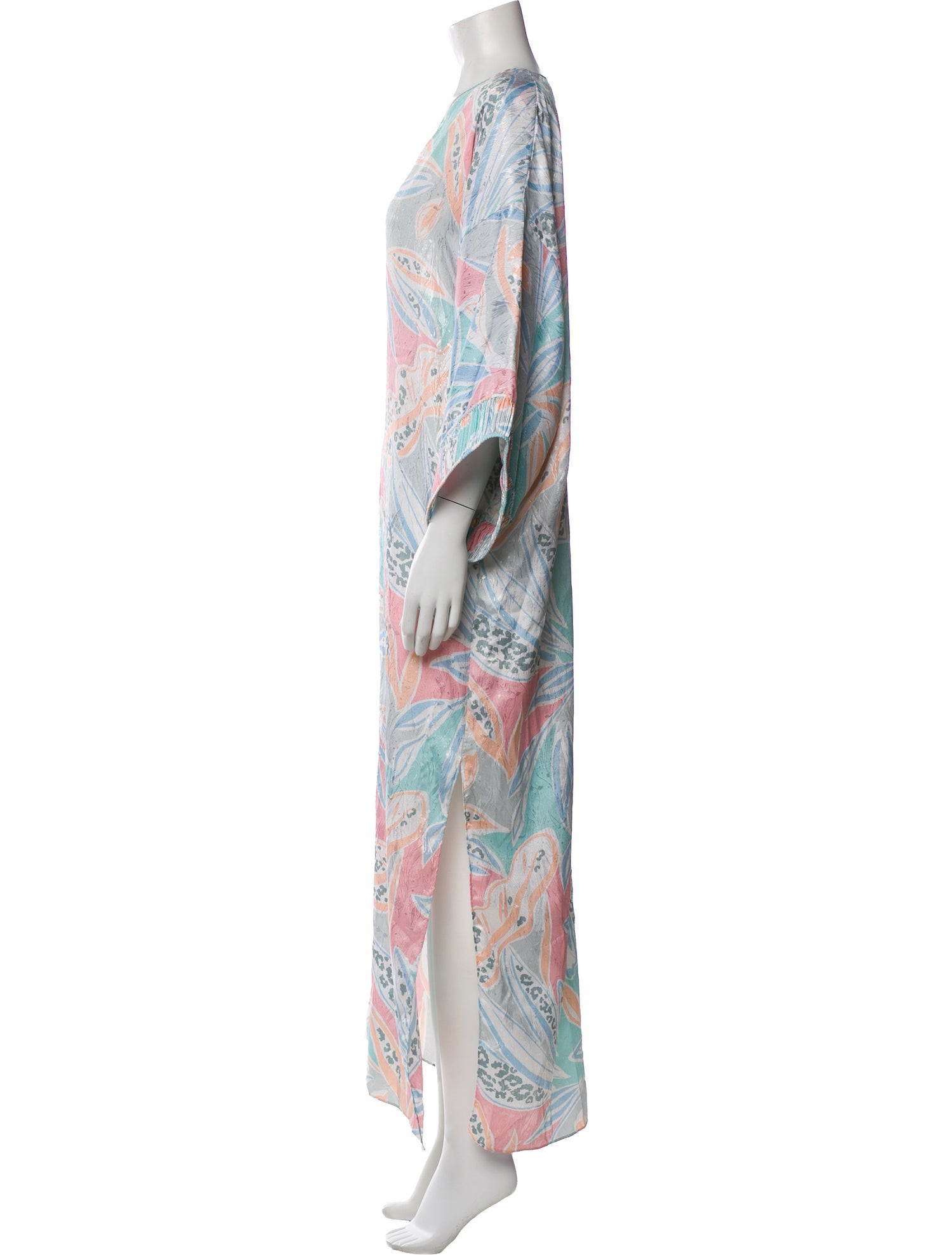 Mary McFadden Printed Nightgown