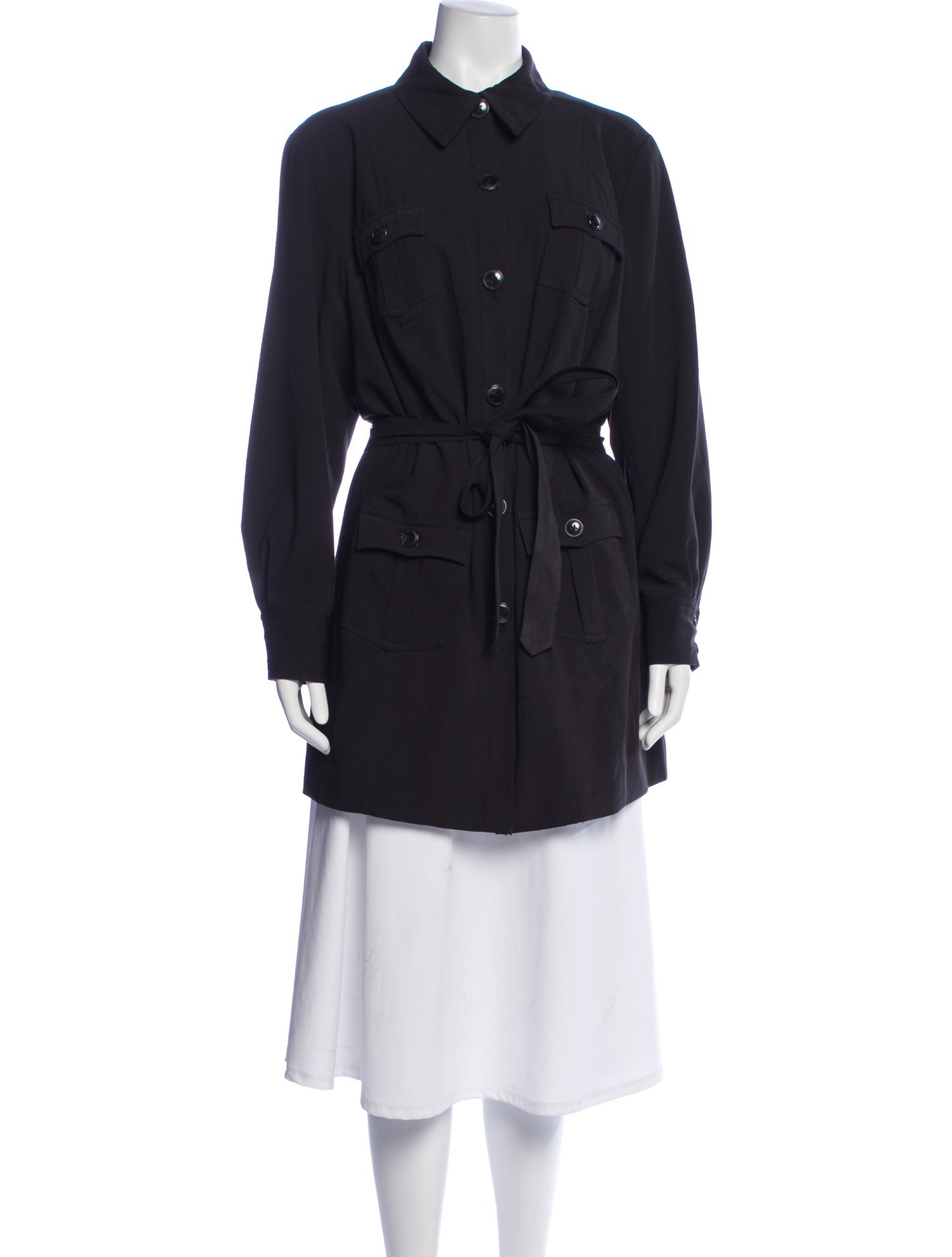 Mary McFadden Trench Coat