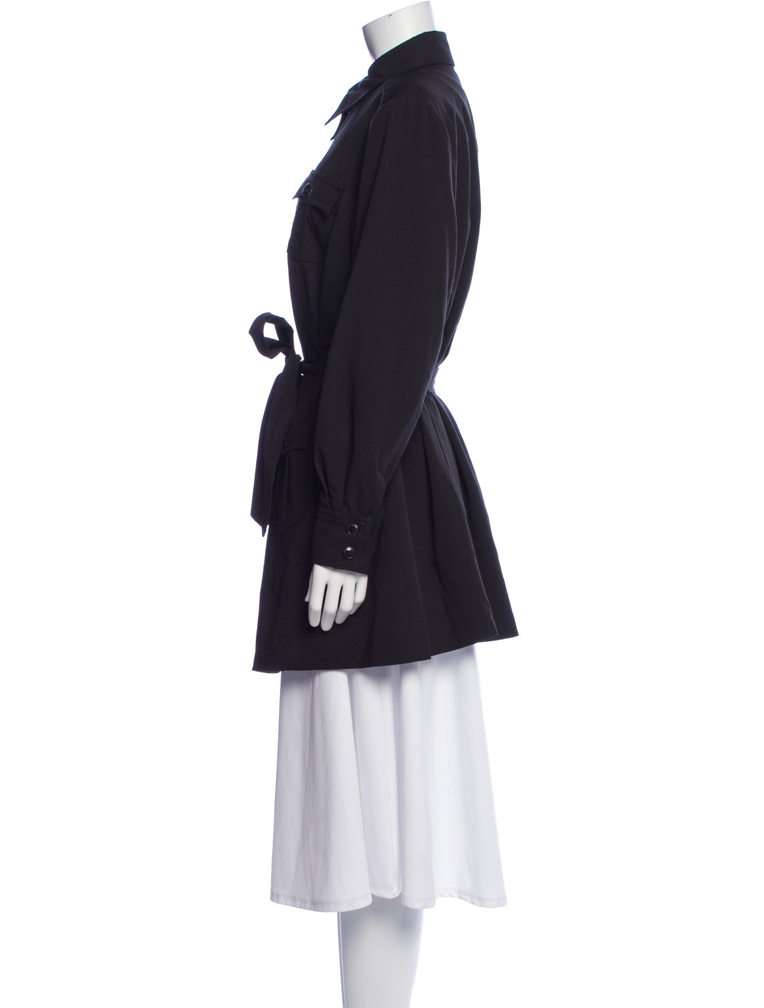 Mary McFadden Trench Coat