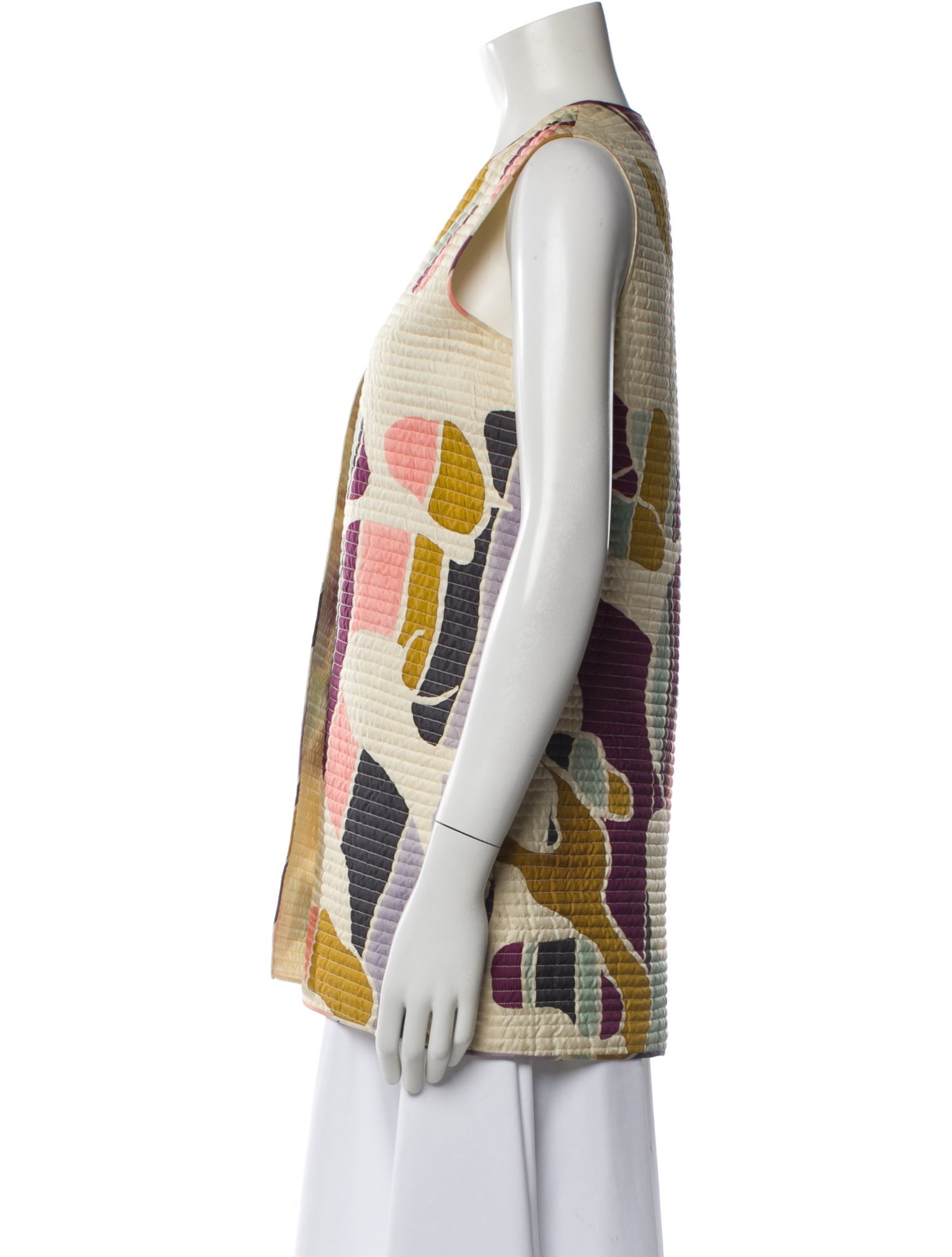 Mary McFadden Vintage 1970's Vest