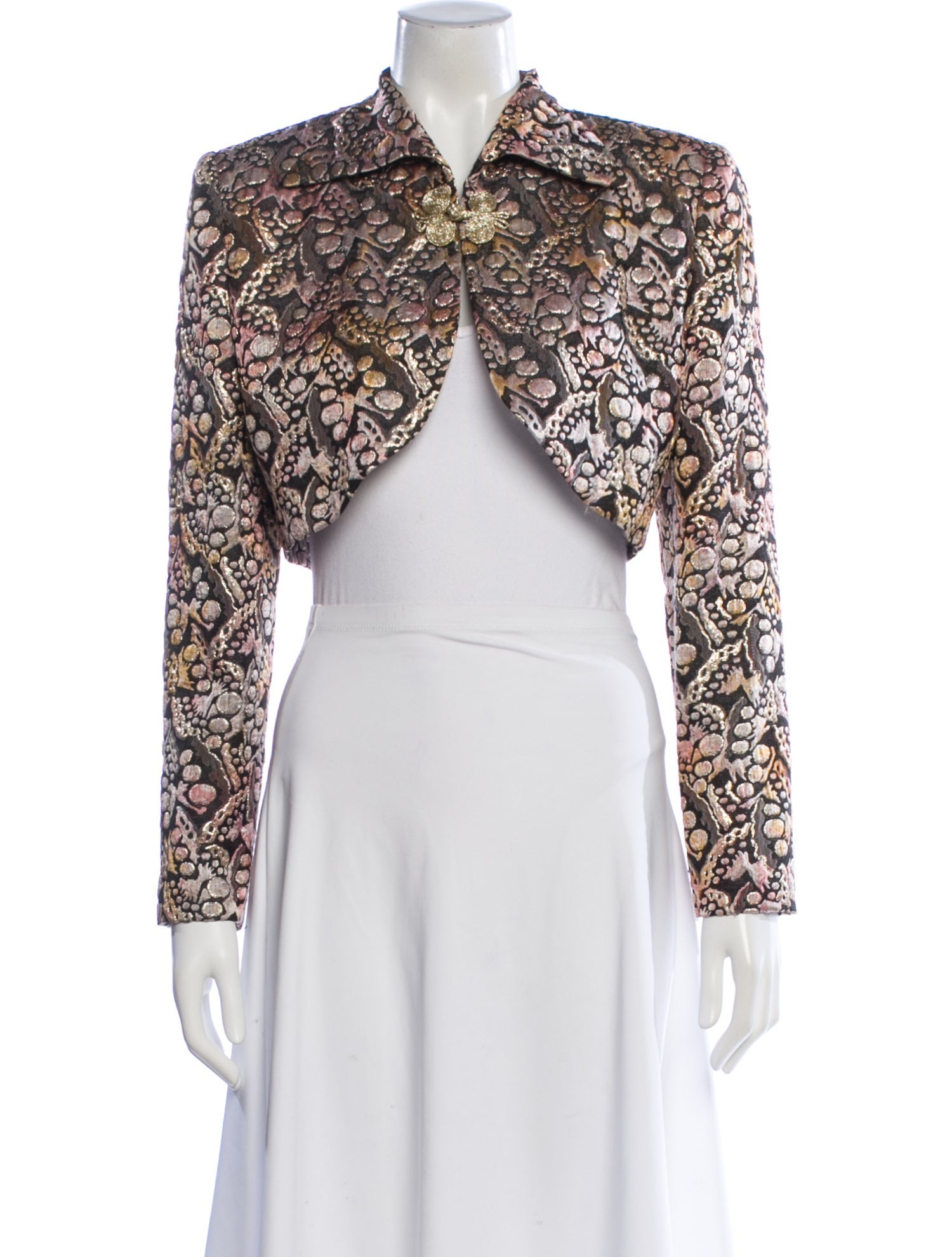 Mary McFadden Vintage 2000's Bolero