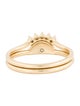 Marrow Fine 14K Diamond Crown & Sun Double Band Rings