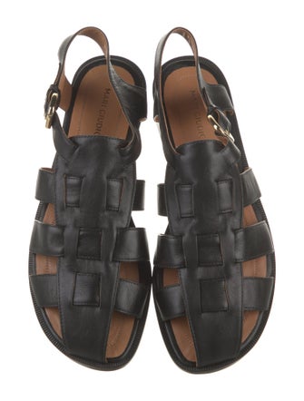 Mari Giudicelli Calfskin Gladiator Sandals