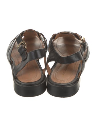 Mari Giudicelli Calfskin Gladiator Sandals