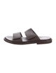 Mari Giudicelli Leather Slides