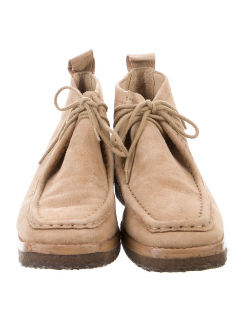 Mari Giudicelli Suede Lace-Up Boots