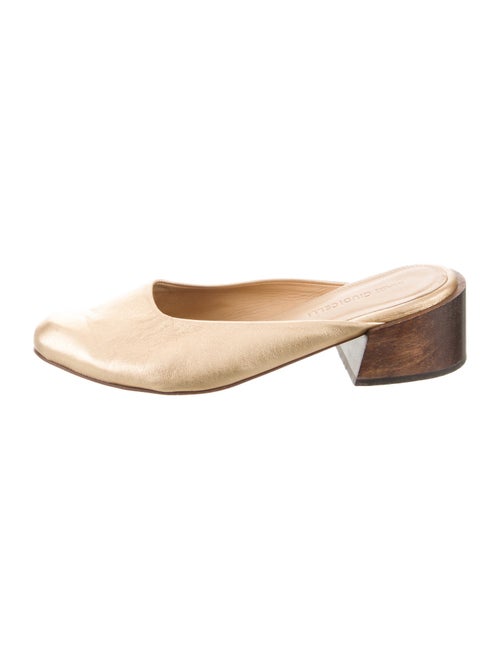 Mari Giudicelli Leather Mules