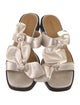 Mari Giudicelli Satin Slides