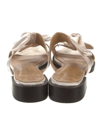 Mari Giudicelli Satin Slides