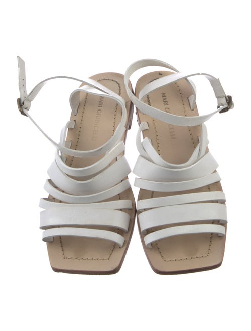 Mari Giudicelli Leather Gladiator Sandals