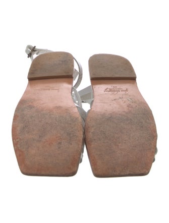 Mari Giudicelli Leather Gladiator Sandals