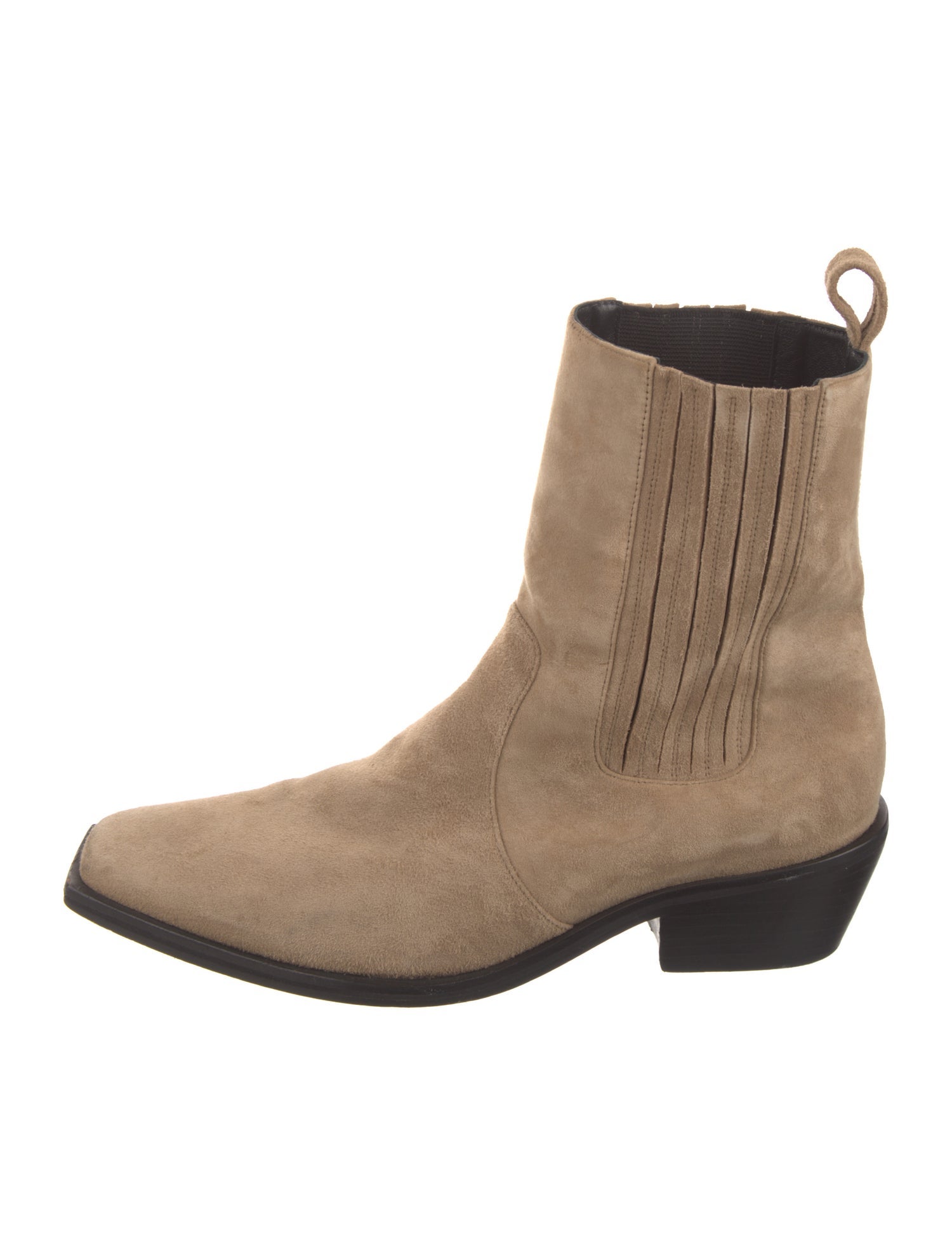 Mari Giudicelli Suede Chelsea Boots