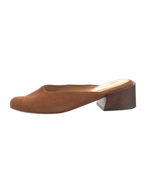 Mari Giudicelli Suede Mules
