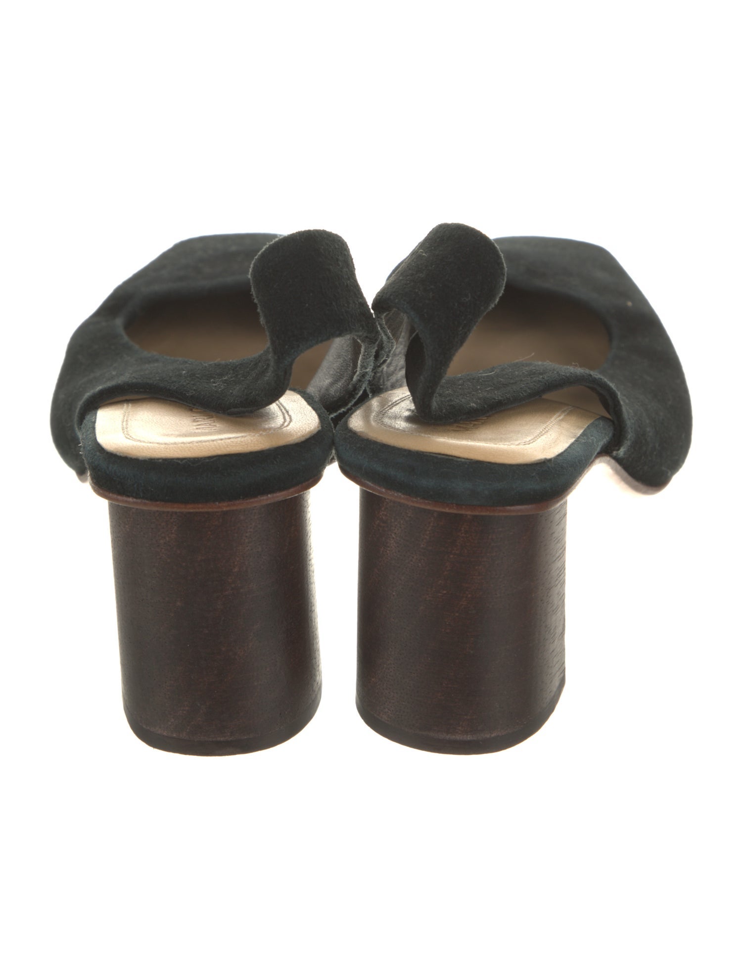 Mari Giudicelli Suede Slingback Pumps