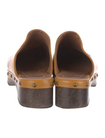 Mari Giudicelli Leather Mules