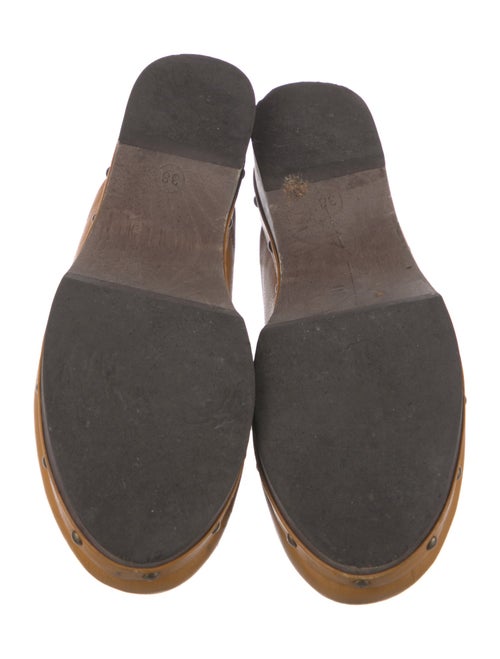 Mari Giudicelli Leather Mules