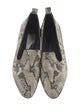 Mari Giudicelli Snakeskin Animal Print Pumps