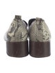 Mari Giudicelli Snakeskin Animal Print Pumps