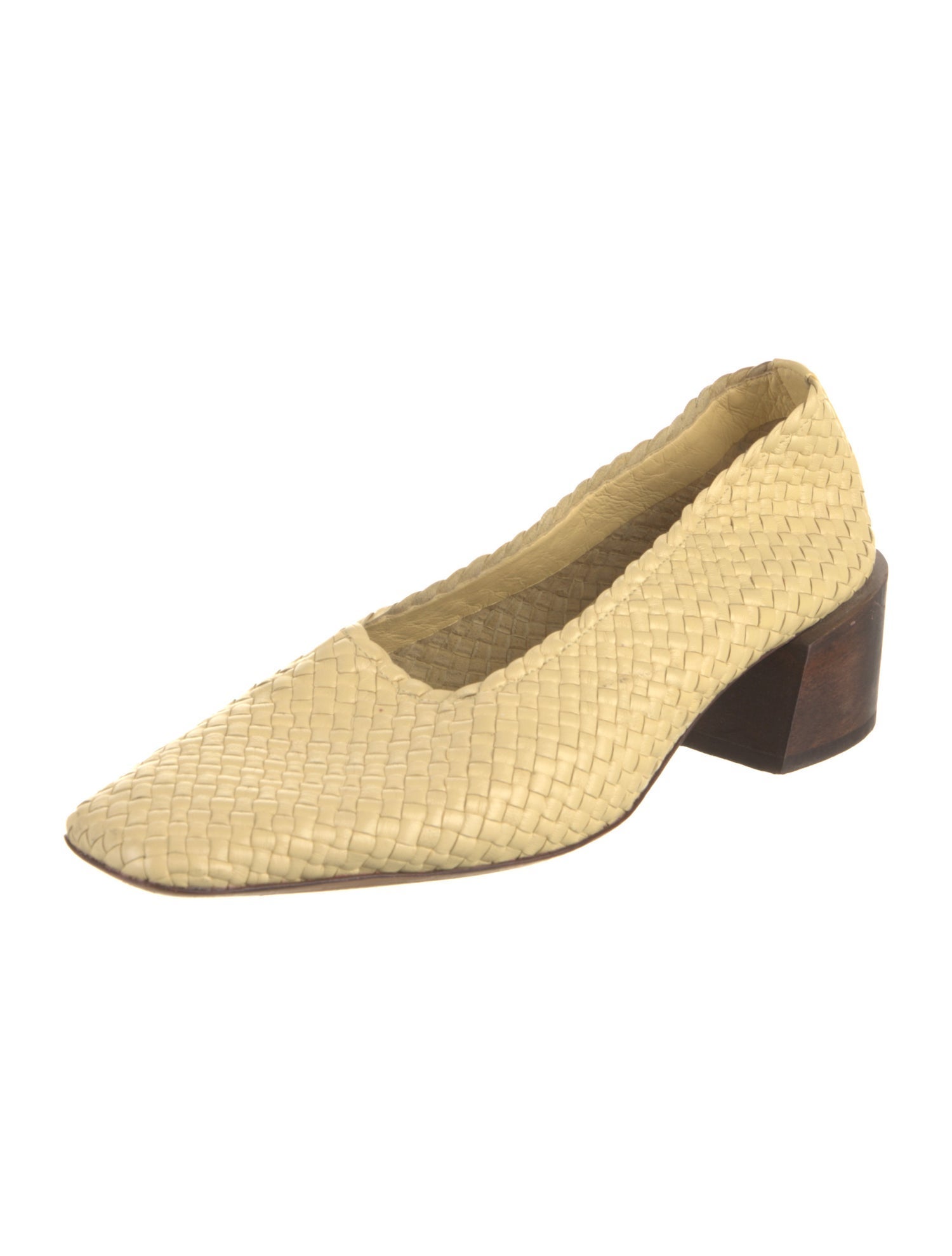 Mari Giudicelli Leather Pumps