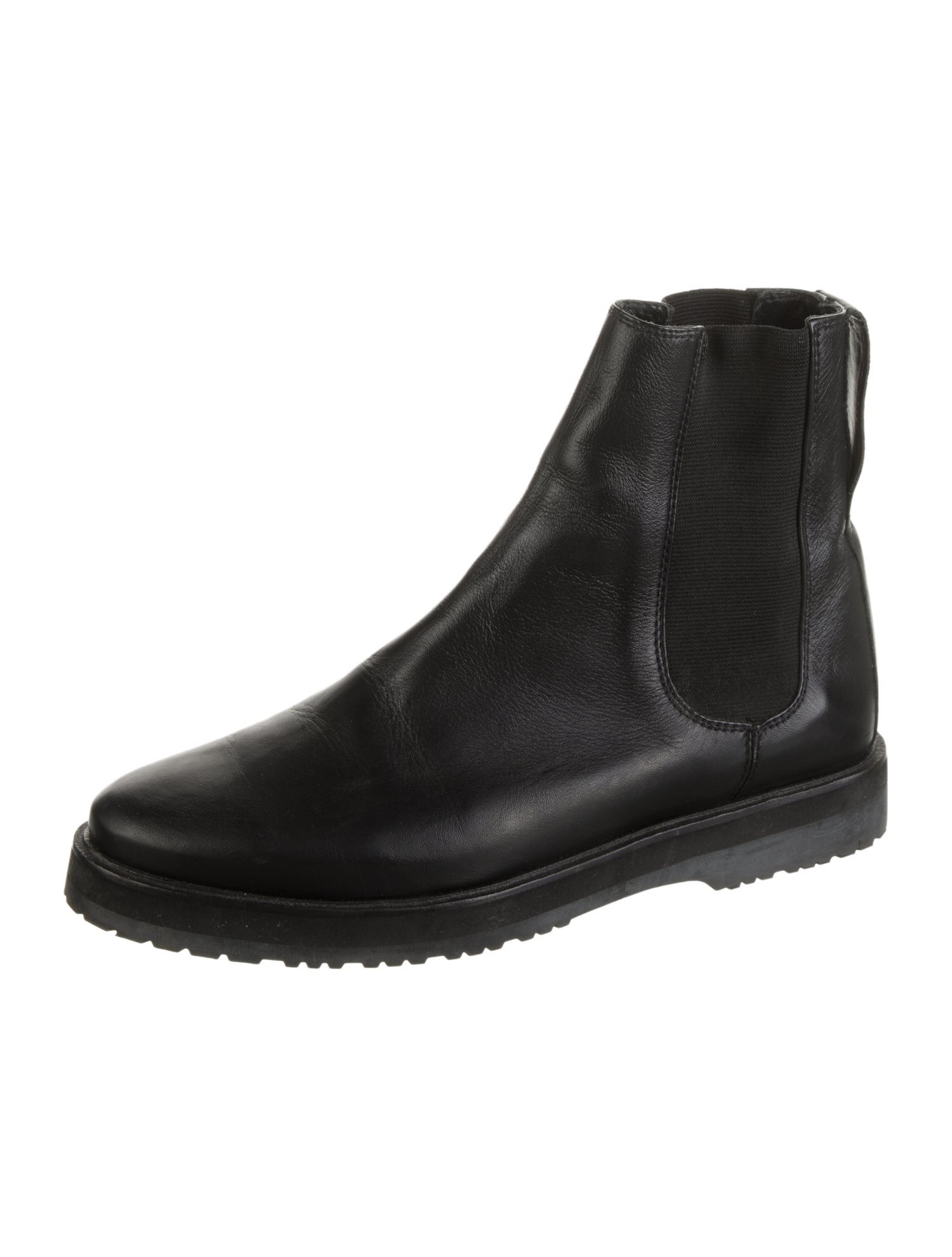 Mari Giudicelli Leather Chelsea Boots