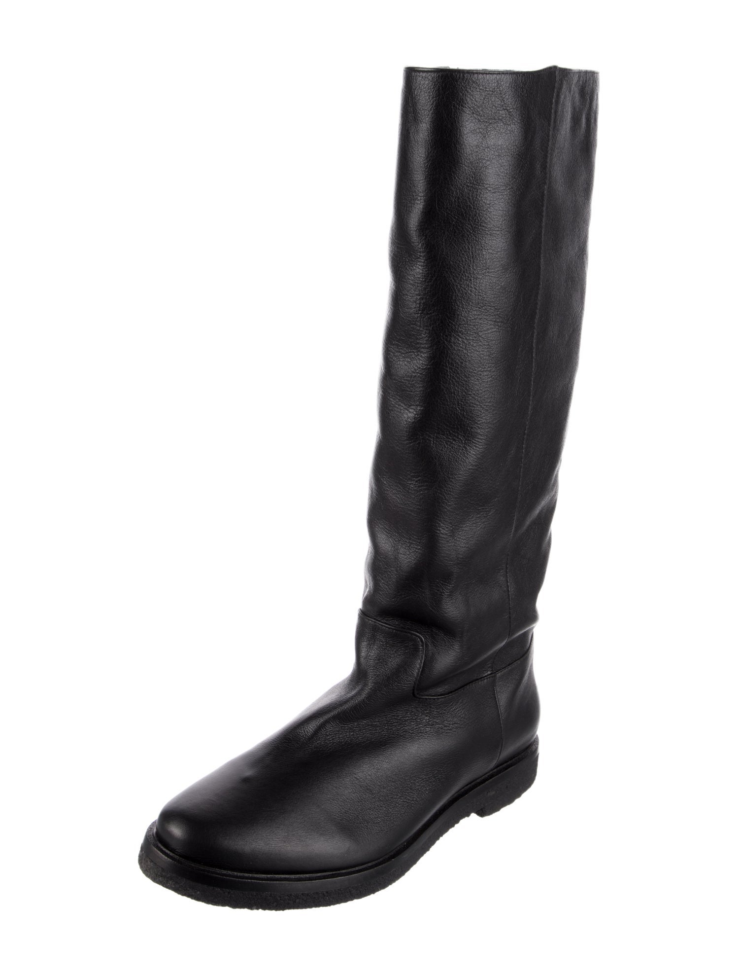 Mari Giudicelli Leather Riding Boots