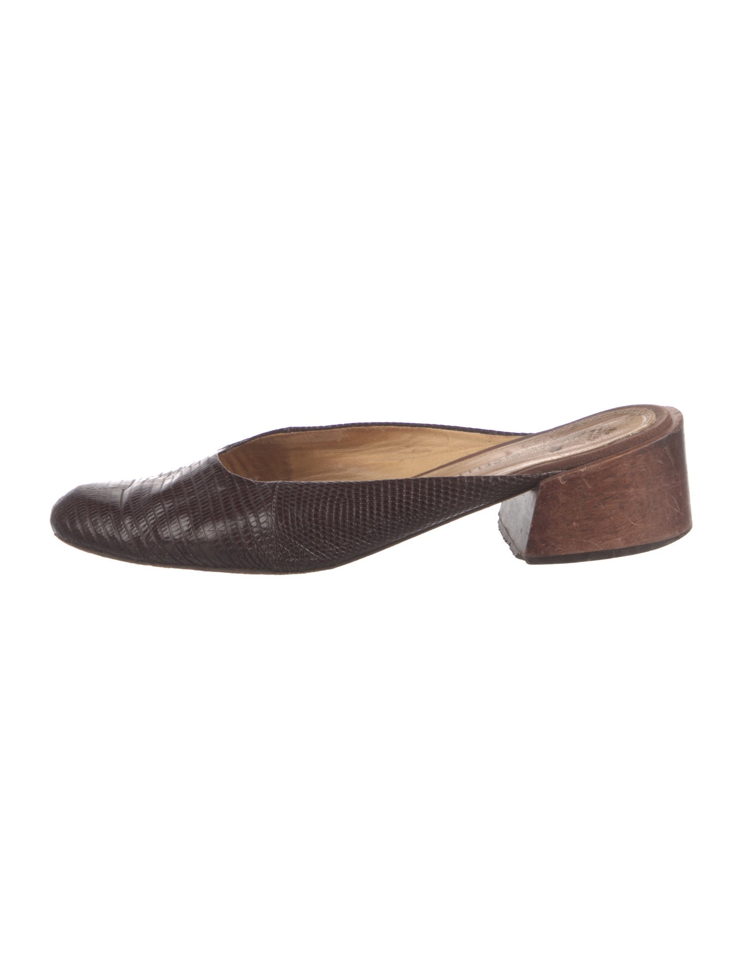 Mari Giudicelli Leather Mules