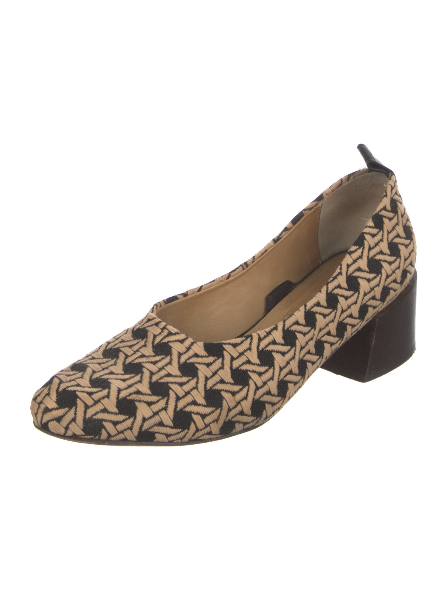 Mari Giudicelli Patterned Pumps