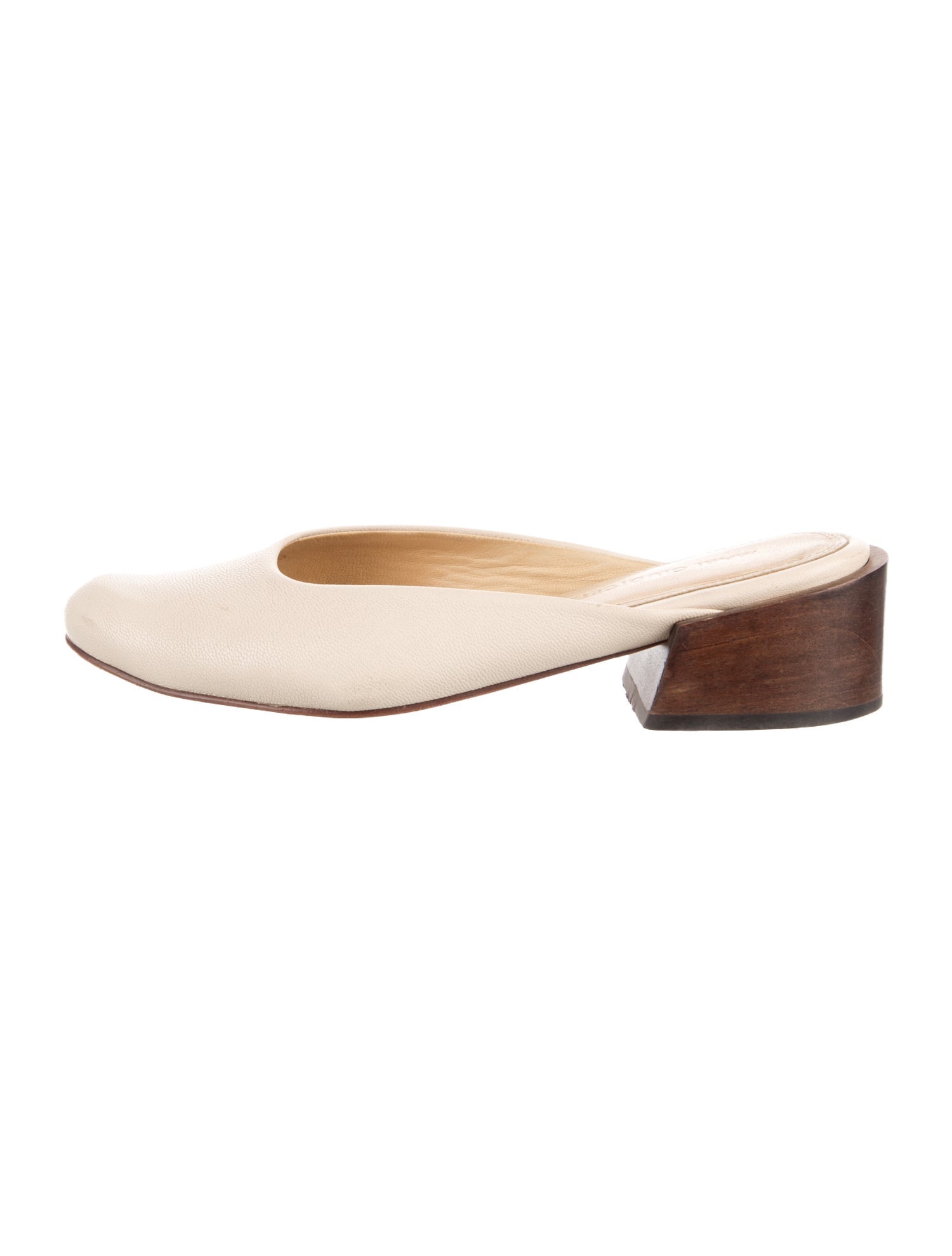 Mari Giudicelli Leather Mules