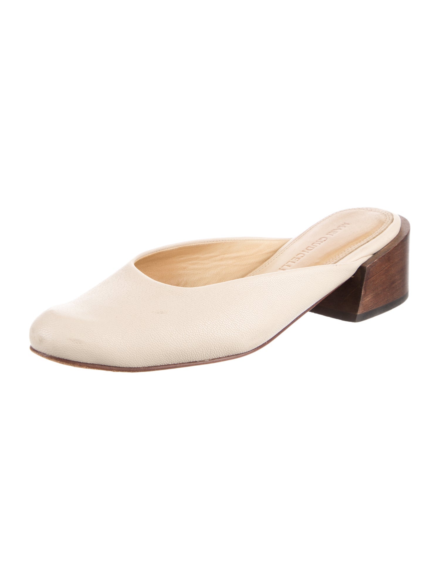 Mari Giudicelli Leather Mules