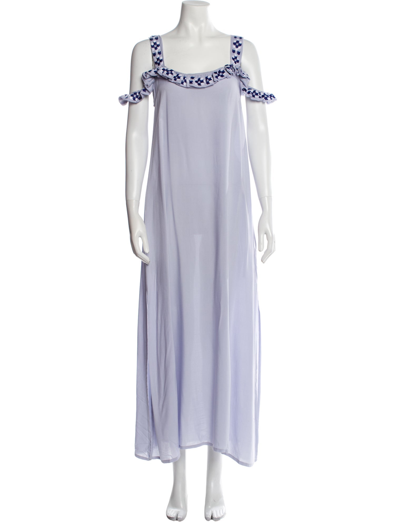 March 11 Square Neckline Long Dress