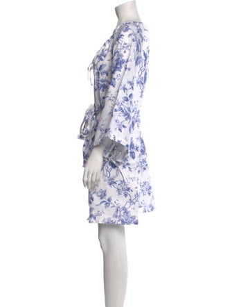 March 11 Floral Print Mini Dress