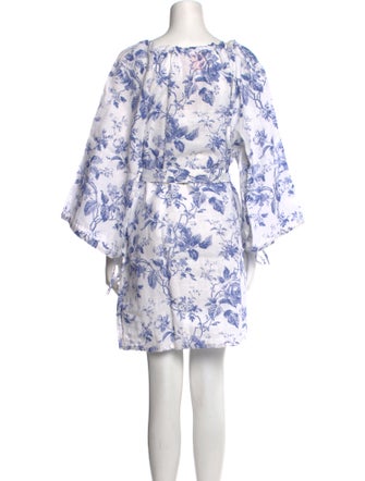 March 11 Floral Print Mini Dress