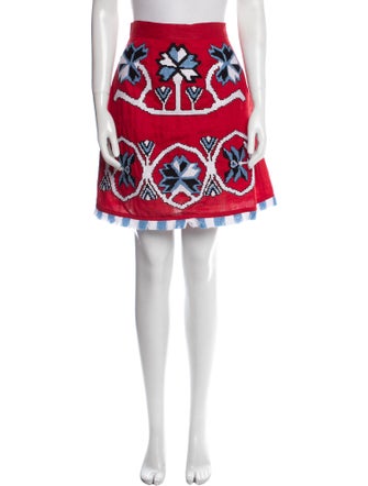 March 11 Printed Mini Skirt