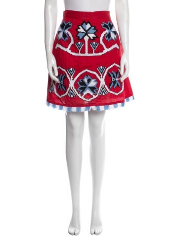 March 11 Skirts Printed Mini Skirt S